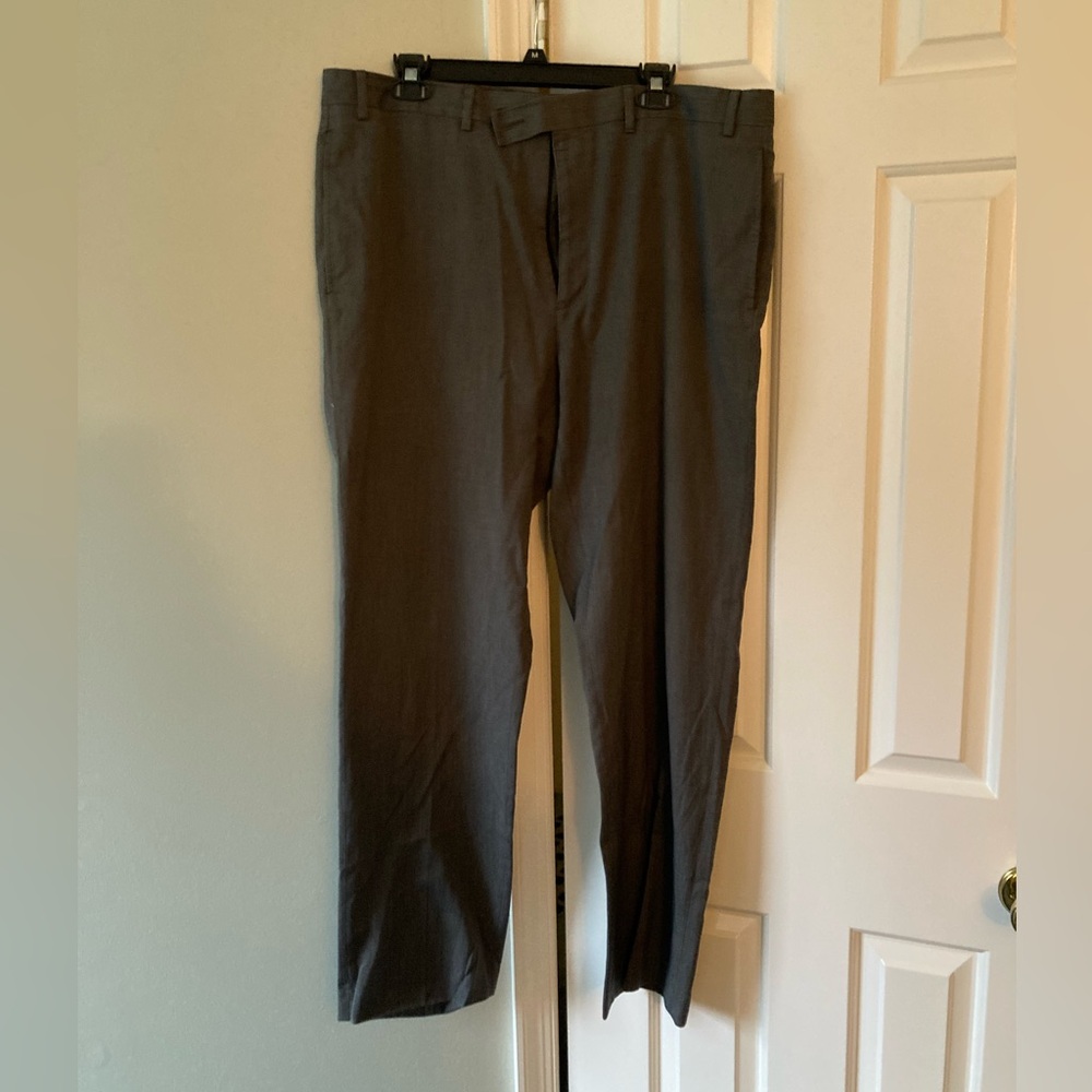 Calvin Klein Men's Gray Dress Pants
